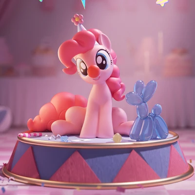 Gambar Funism Minifigure Little Pony Party Moment Random