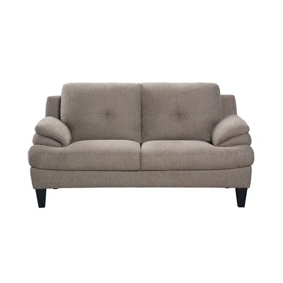 Gambar Informa Jackson Set Sofa Fabric 2 & 3 Seater - Cokelat Muda