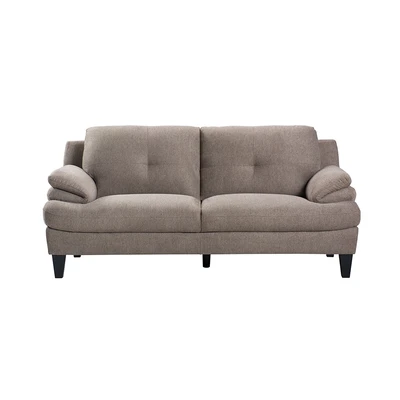 Gambar Informa Jackson Set Sofa Fabric 1 & 3 Seater - Cokelat Muda