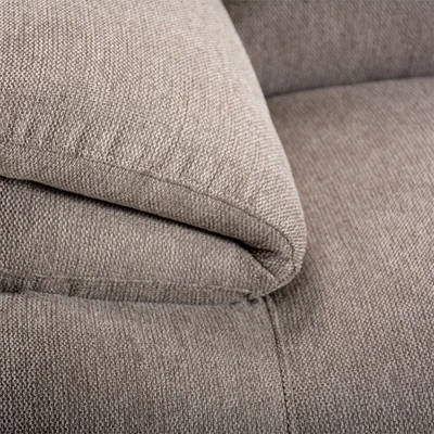 Gambar Informa Jackson Set Sofa Fabric 1 & 3 Seater - Cokelat Muda