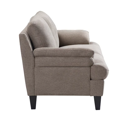 Gambar Informa Jackson Sofa Fabric 3 Seater - Cokelat Muda