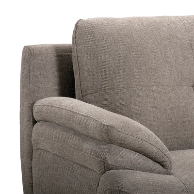 Gambar Informa Jackson Sofa Fabric 3 Seater - Cokelat Muda