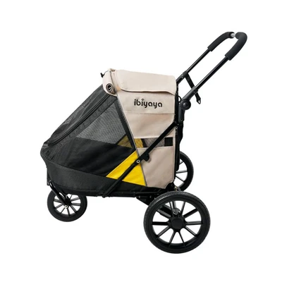 Gambar Ibiyaya Minika Stroller Hewan 3 In 1 - Cokelat Tan