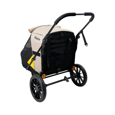 Gambar Ibiyaya Minika Stroller Hewan 3 In 1 - Cokelat Tan
