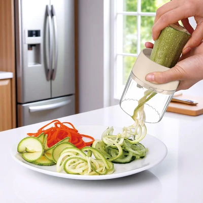 Gambar Culinart Parutan Spiralizer 7 cm - Krem Beige