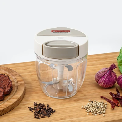 Gambar Culinart Pull Chopper 900 ml - Krem Beige
