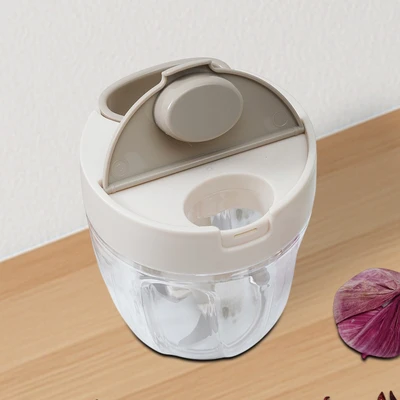 Gambar Culinart Pull Chopper 900 ml - Krem Beige