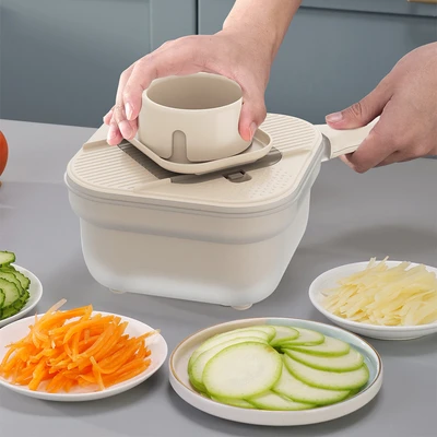 Gambar Culinart Alat Pengiris Dengan Wadah 1.8 Liter - Krem Beige