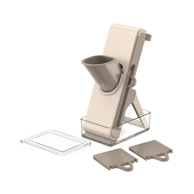 Gambar Culinart Alat Pengiris Mandoline Silicone 26 cm - Krem Beige