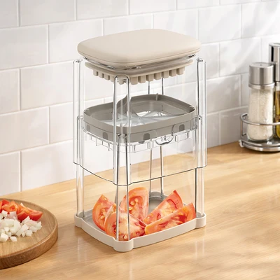 Gambar Culinart Chopper Box 26 cm - Krem Beige