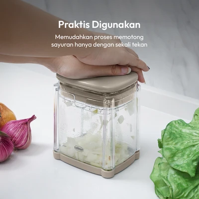 Gambar Culinart Chopper Box 26 cm - Krem Beige