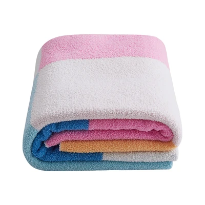 Gambar Informa 150x200 cm Selimut Polyester Velvet Square - Pink