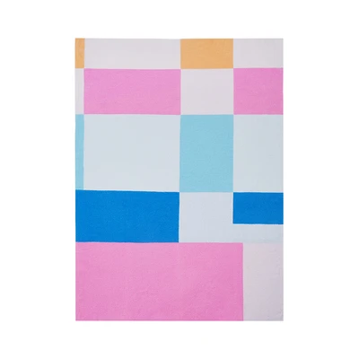 Gambar Informa 150x200 cm Selimut Polyester Velvet Square - Pink