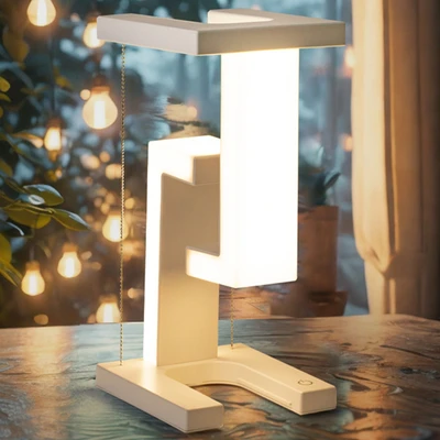 Gambar Eglare Lampu Meja LED Levitating Balance 4 Watt - Putih