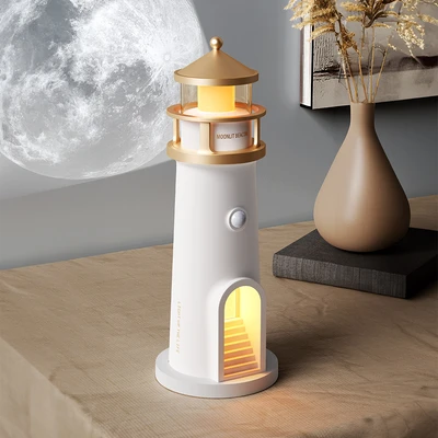 Gambar Eglare Lampu Meja LED 5 Watt Lighthouse - Putih