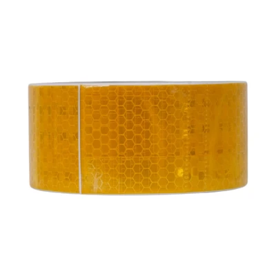 Gambar Maxbuilt 10 mtr Lakban Reflektif Honeycomb - Kuning