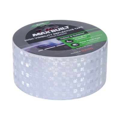 Gambar Maxbuilt 10 mtr Lakban Reflektif Honeycomb - Putih