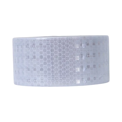 Gambar Maxbuilt 10 mtr Lakban Reflektif Honeycomb - Putih