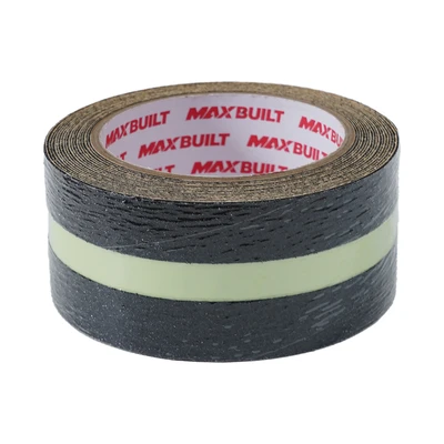 Gambar Maxbuilt 5 mtr Lakban Anti Slip Glow In The Dark - Hitam