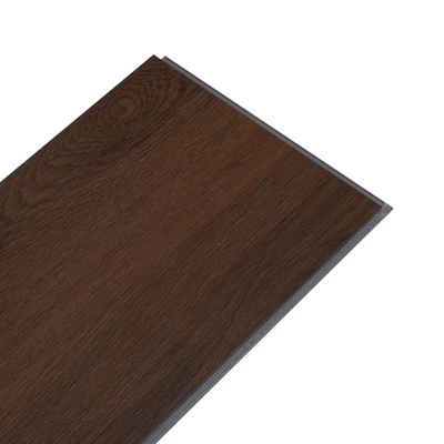 Gambar Krisfloor 122x18x0.4 cm Lantai Parket SPC - Cokelat Oak