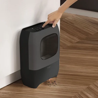 Gambar Klaz Tempat Sampah Vacuum Dengan Sensor Otomatis - Abu-Abu
