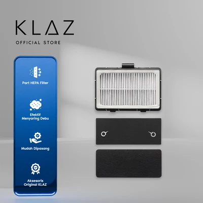 Gambar Klaz Set Part HEPA Filter Tempat Sampah Vacuum Dengan Sensor Otomatis - Hitam