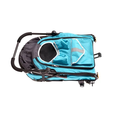Gambar Ibiyaya Happy Jogging Stroller Hewan - Biru