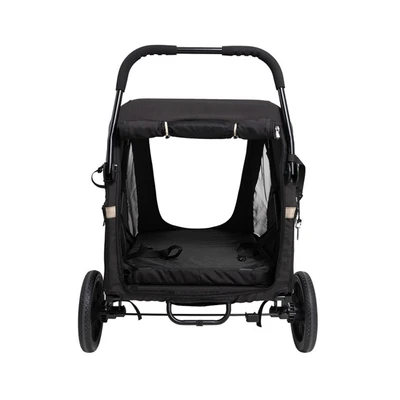 Gambar Ibiyaya Grand Cruiser Stroller Hewan - Hitam