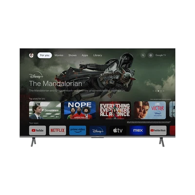 Gambar Aqua 65 Inch QLED 4K Google TV AQT65S90EUX - Hitam