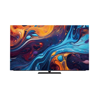 Gambar Aqua 77 Inch OLED 4K Google TV AQT77C90EUX - Hitam