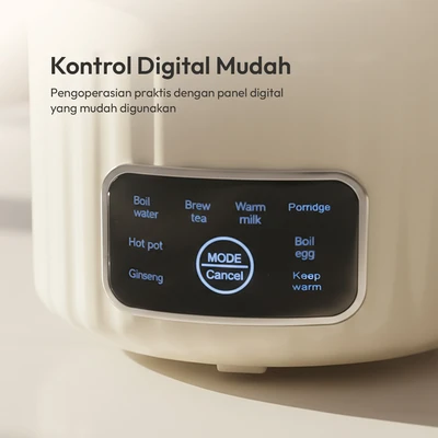 Gambar Kris Alat Perebus Telur Travel 550 watt - Putih