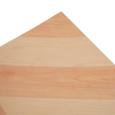 Gambar Forhom Stiker Pelapis Lantai PP Herringbone 30x30 cm Set 10 pcs - Cokelat Wood