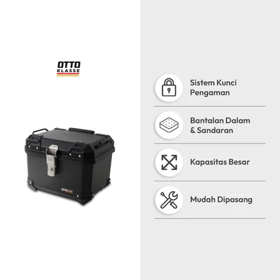 Gambar Otto Klasse 30 Ltr Box Motor PP Square - Hitam