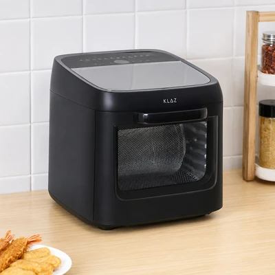 Gambar Klaz Air Fryer Oven Digital Crystal 12 Liter 1200 watt - Hitam
