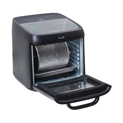 Gambar Klaz Air Fryer Oven Digital Crystal 12 Liter 1200 watt - Hitam