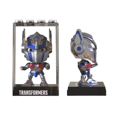 Gambar Top Gear Robot Transformer Bumblebee 18 Movie Sound & Light - Silver