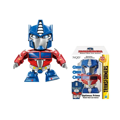 Gambar Top Gear Dancing Robot Transformers Optimus Prime - Biru/merah