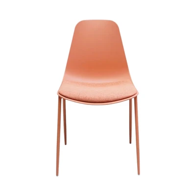 Gambar Informa Hallie Flavian II Set Meja Makan 4 Kursi - Merah Terracotta/Putih