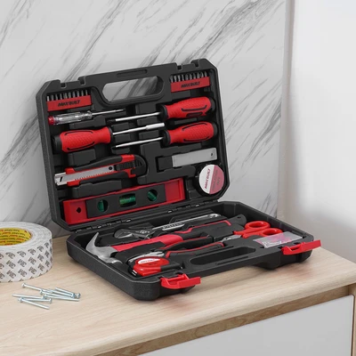Gambar Maxbuilt Perkakas Rumah Tangga 38 Pcs - Merah