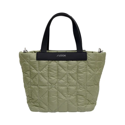 Gambar Ilook Tas Selempang Puffy Graphic Quilted - Hijau