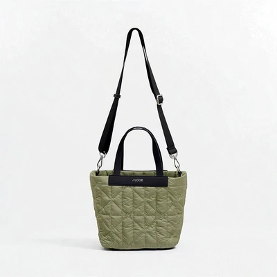 Gambar Ilook Tas Selempang Puffy Graphic Quilted - Hijau