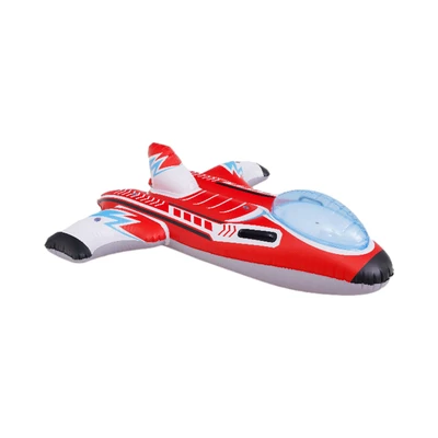 Gambar Berwyn 112x102x32 cm Ban Renang Anak Warplane - Merah/Putih