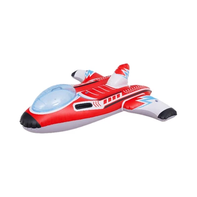 Gambar Berwyn 112x102x32 cm Ban Renang Anak Warplane - Merah/Putih