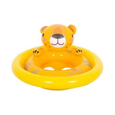 Gambar Berwyn Ban Renang Bayi Leopard - Kuning