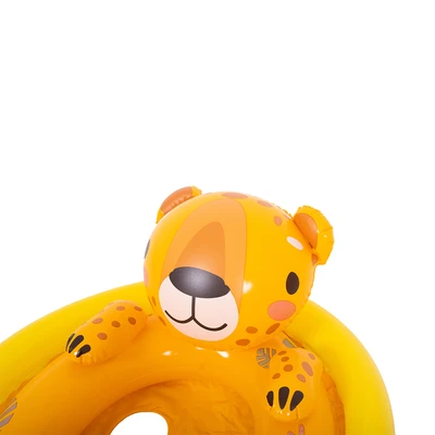Gambar Berwyn Ban Renang Bayi Leopard - Kuning