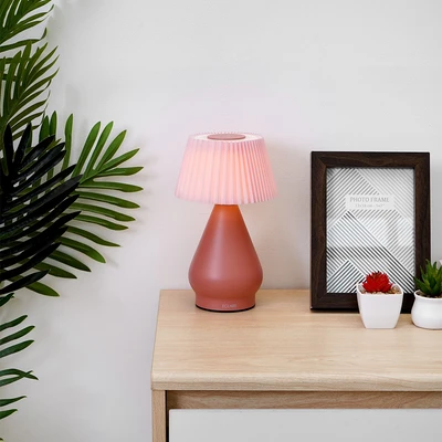 Gambar Eglare Celestia Lampu Meja LED 3 Warna Rechargeable 2 Watt - Merah