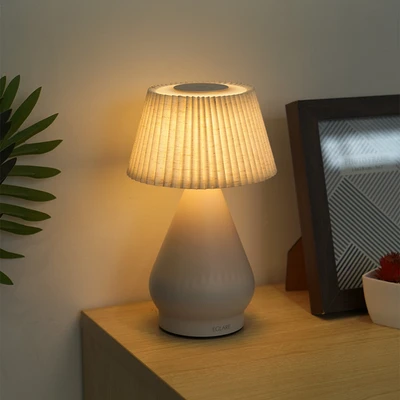 Gambar Eglare Celestia Lampu Meja LED 3 Warna Rechargeable 2 Watt - Krem