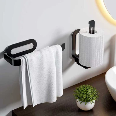 Gambar Stora Holder Tisu Toilet Roll Removable - Hitam