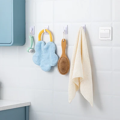 Gambar Stora Gantungan Dinding Removable Small Set 3 pcs - Putih