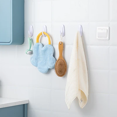 Gambar Stora Gantungan Dinding Removable Small Set 6 pcs - Putih